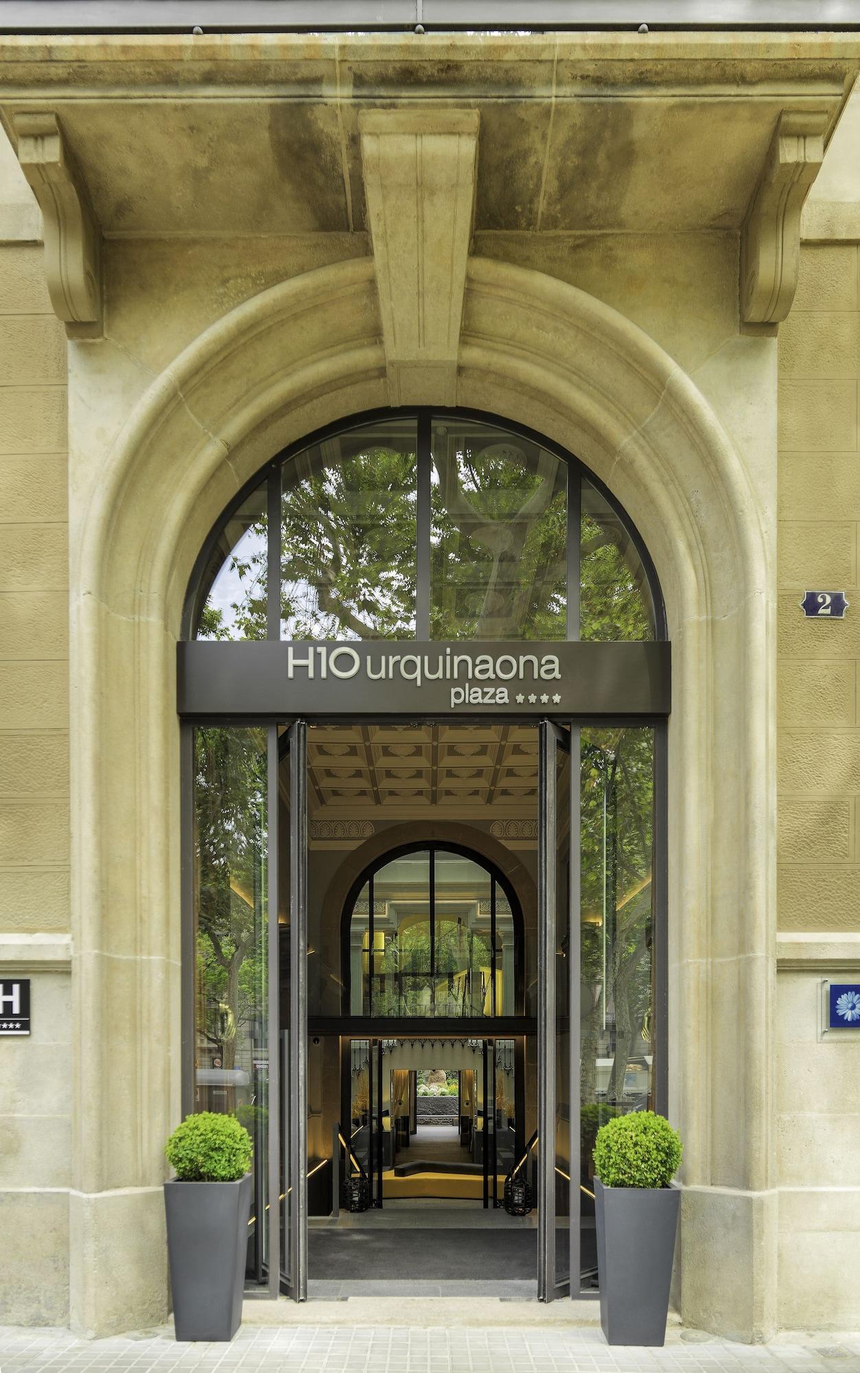H10 Urquinaona Plaza Hotell Barcelona Exteriör bild